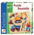 Building Site Wooden Peg Puzzle
