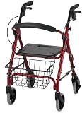 NOVA GetGo Petite 4208 Walker, Red (formerly Cruiser Deluxe Petite)