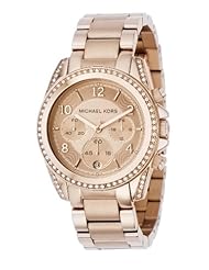 Michael Kors Womens MK5263 Blair Rose Gold-Tone Watch