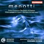 Menotti: Violin Concerto, The Death of Orpheus