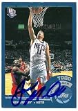 Todd MacCulloch Autographed/Hand Signed Basketball Card (New Jersey Nets) 2002 Topps #42