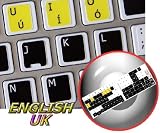 LEARNING ENGLISH UK COLORED MAC (APPLE) STICKERS FOR KEYBOARD (DESKTOP, LAPTOP AND NOTEBOOK)