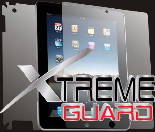 XtremeGUARD© Verizon Apple iPAD 2 FULL BODY Screen Protector Front+Back+Sides(Ultra CLEAR)