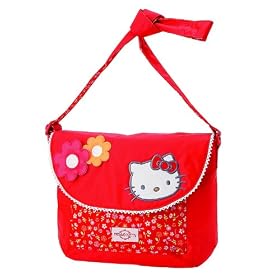 Hello Kitty Messenger Bag: Flower