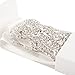 Redowa Rhinestone wedding dress applique patch for bridal sash belt