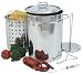 Bayou Classic 1118 32-Quart Stainless Steel Turkey Fryer Pot
