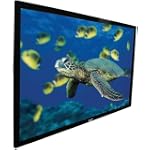 SAVE $97.24 - Elite Screens EzFrame Fixed Frame Projection Screen, 16:9 Aspect Ratio - 100in. (Cine White) $486.22