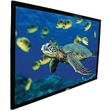 Elite Screens EzFrame Fixed Frame Projection Screen, 16:9 Aspect Ratio - 100in.