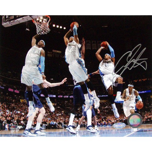 Steiner Sports NBA Denver Nuggets Carmelo Anthony Multi Exposure Signed 16 x 20-inch Photograph