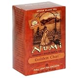 Numi Tea Golden Chai Spiced Assam Black Tea Teabags 100 Teabags by Numi