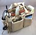 Lexie Gold Handbag Bag Purse Travel Cosmetic Make-Up Tote Organizer Insert Dimensions: 9