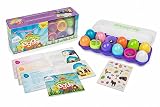 Resurrection Eggs with Booklet and Stickers -Tells Full Story of Easter
