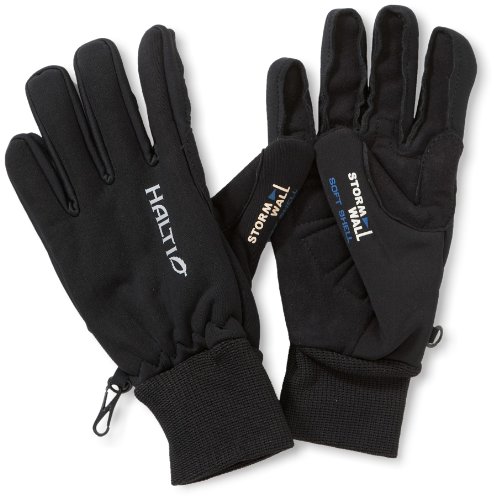Halti Herren Handschuh Wall, black, 4