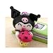 おねがいマイメロディキノコマスコット(クロミちゃん)BH-13086: カワイイきのこ付き!マイメロディとクロミのマスコット☆カワイく笑いながら携帯をキレイにしてくれるキノコ型クリーナー☆ボールチェーンのきのこは普通のマスコットだけど、この笑顔がかわいいね♪マイメロとクロ...