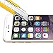 iPhone 6 Screen Protector ,iAnder Tempered Glass Screen Protector for iPhone 6 - 0.2mm thickness/2.5D Rounded Edge/Industry 9H Hardness with Oleophobic Coating