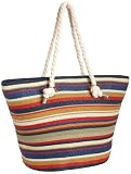 Magid Paper Multi Stripe E/W Tote Magid Paper Multi Stripe E/W Tote