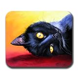 Van Gogh's One Eared Cat Art Mouse Pad