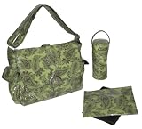 Kalencom Laminated Buckle Bag, Peggy Paisley Kiwi