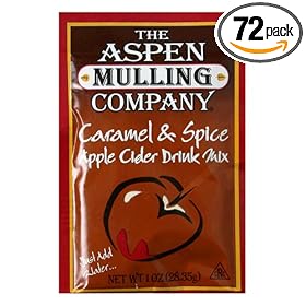 Aspen Mulling Caramel and Spice Apple Cider, 1-Ounce Packet, Single Serve Units (Pack of 72)