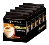 Tassimo Jacobs Cappuccino, 5er Pack (40 Portionen) - 