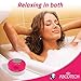 Abco Tech Water Resistant Wireless Bluetooth Shower Speaker with Suction Cup and Hands-Free Speakerphone, Pink
