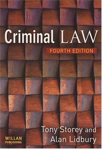 Image of: Criminal Law