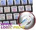 APPLE LOGIC PRO 9 GALAXY SERIES KEYBOARD STICKERS 12X12 SIZE