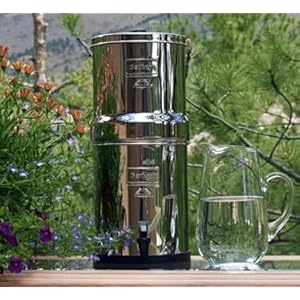 Big Berkey Water Filter-2 Black Filters and 2 Pf-2 Fluoride Filters