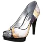 Carlos By Carlos Santana Women's Pleasure Peep Toe Pump,Yellow,6.5 M US