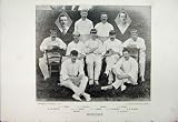 1895 Middlesex Cricket Team Perkins Photograph Sport