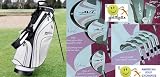 Affinity Ladies Avt Pink Golf Club Set w/Stand Bag & Free Putter Regular; or Petite Length; Fast Shipping