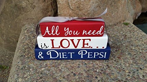 Diet Pepsi Block All you Need is Love and Diet Pepsi Sign