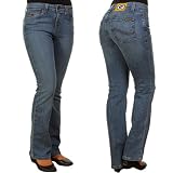 Green Bay Packers Women's Cheerleader Boot Jeans - Medium Wash