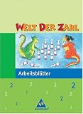 Welt der Zahl - Ausgabe 2003-2005 für Grundschulen. Ausgaben 2003 - 2005 für Grundschulen: Welt der Zahl 2 - Ausgabe 2003-2005 für Grundschulen.  Arbeitsblätter.