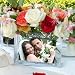 Personalized Glass Photo Vase