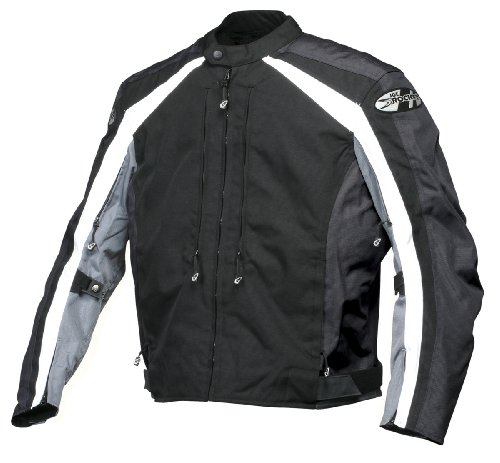 Joe Rocket Atomic 3.0 Mens Textile Motorcycle Jacket Charcoal/Black/Grey XL