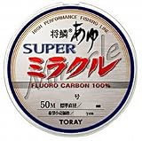 東レ(TORAY) 将鱗アユ スーパーミラクル 50m単体 0.1号 鮎
