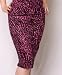 Switchblade Stiletto Fuchsia Leopard Print Skirt Small - XL