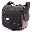 Mantona SportsBag SLR-Kameratasche (sportlich kompakte Umhängetasche) für Bridge Kameras und Micro SLR