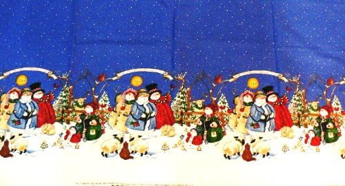 2.5 YDS DAISY KINGDOM HEAVEN AND NATURE SING BORDER FABRIC BY SANDI GORE EVANS