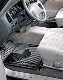 IMAGE OF Husky Liners 51051 Heavy Duty Black Rubber Front Floor Mat - Pack of 2