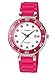 Casio Women's Core LTP1329-4EV Pink Resin Quartz Watch