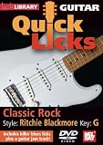 Guitar Quick Licks - Ritchie Blackmore: Classic Rock, Key of G