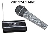 from Electromart Electromart Diamante Wireless Cordless Radio Hand Held Mic Microphone Vhf