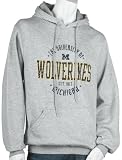 Soffe University of Michigan Oxford Hoodie with Print Logo