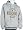 Soffe Michigan Oxford Hoodie with Print Logo (Medium, Oxford Gray)