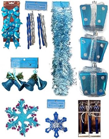 Winter Wonderland Frozen Inspired Christmas Holiday Ornaments Set