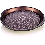 TeChef - Stovetop Korean BBQ Non-Stick Grill Pan with Teflon Select Non-Stick Coating (PFOA Free) / DuPont Print Designs Technology