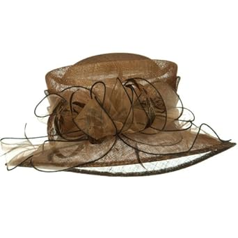 Animal Print Sinamay Hat - Luggage W26S55E