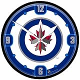 NHL Winnipeg Jets Round Clock